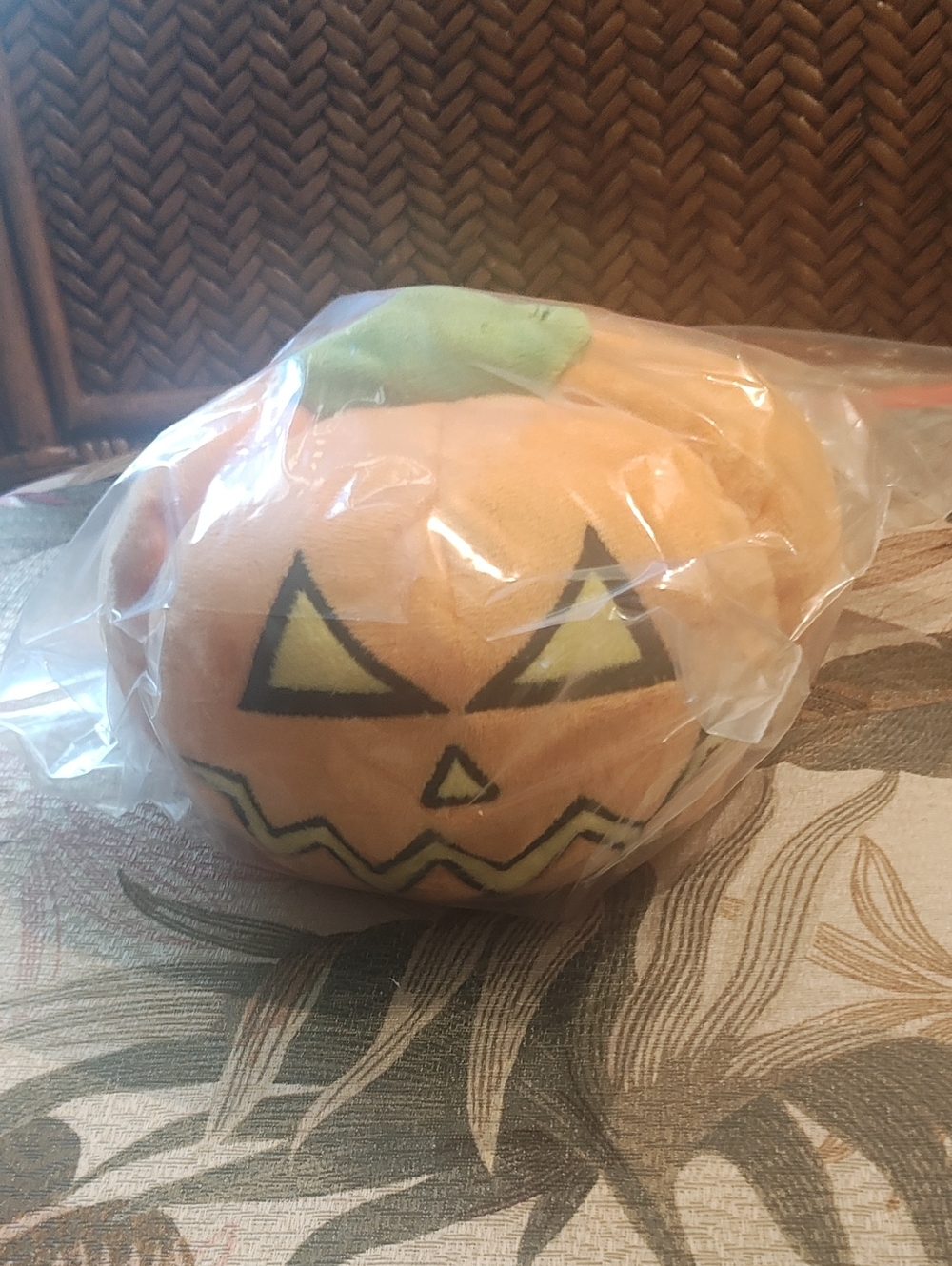 HALLOWEEN JACK O LANTERN 🎃 PUMPKIN DOG TOY
